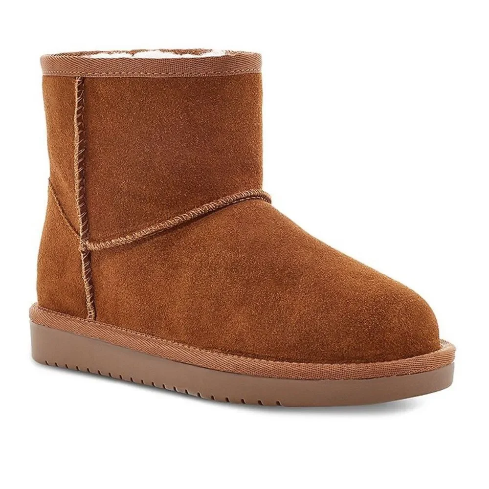 Koolaburra by UGG Koola Chestnut Suede Boots NEW Toddler Girls Size 5